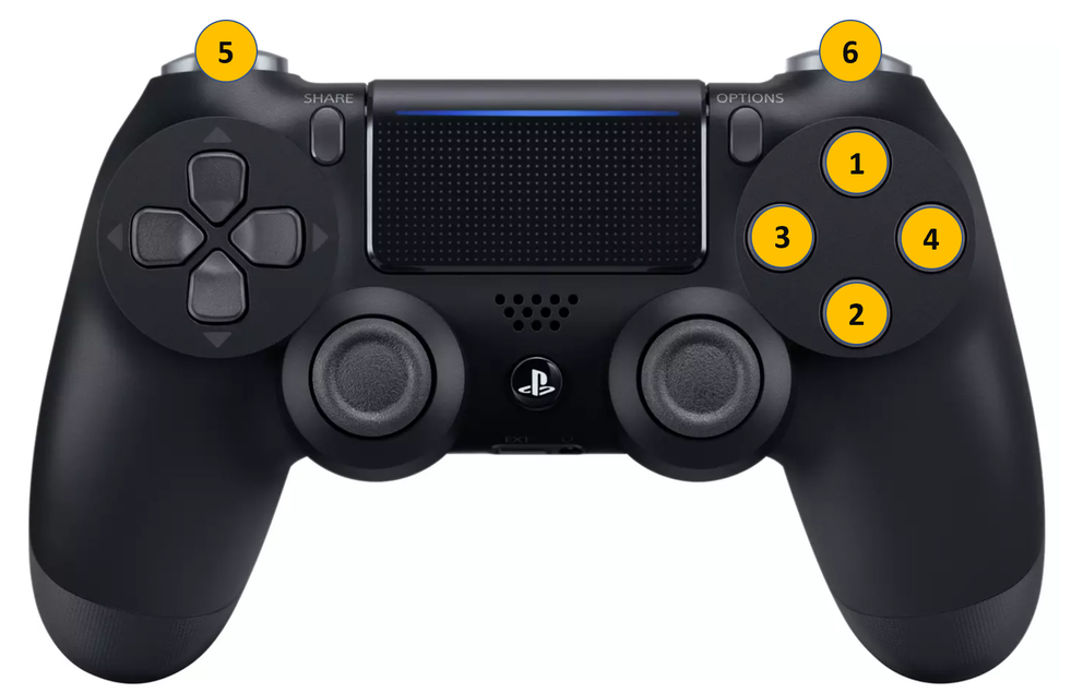 Ps4 games controller remote control