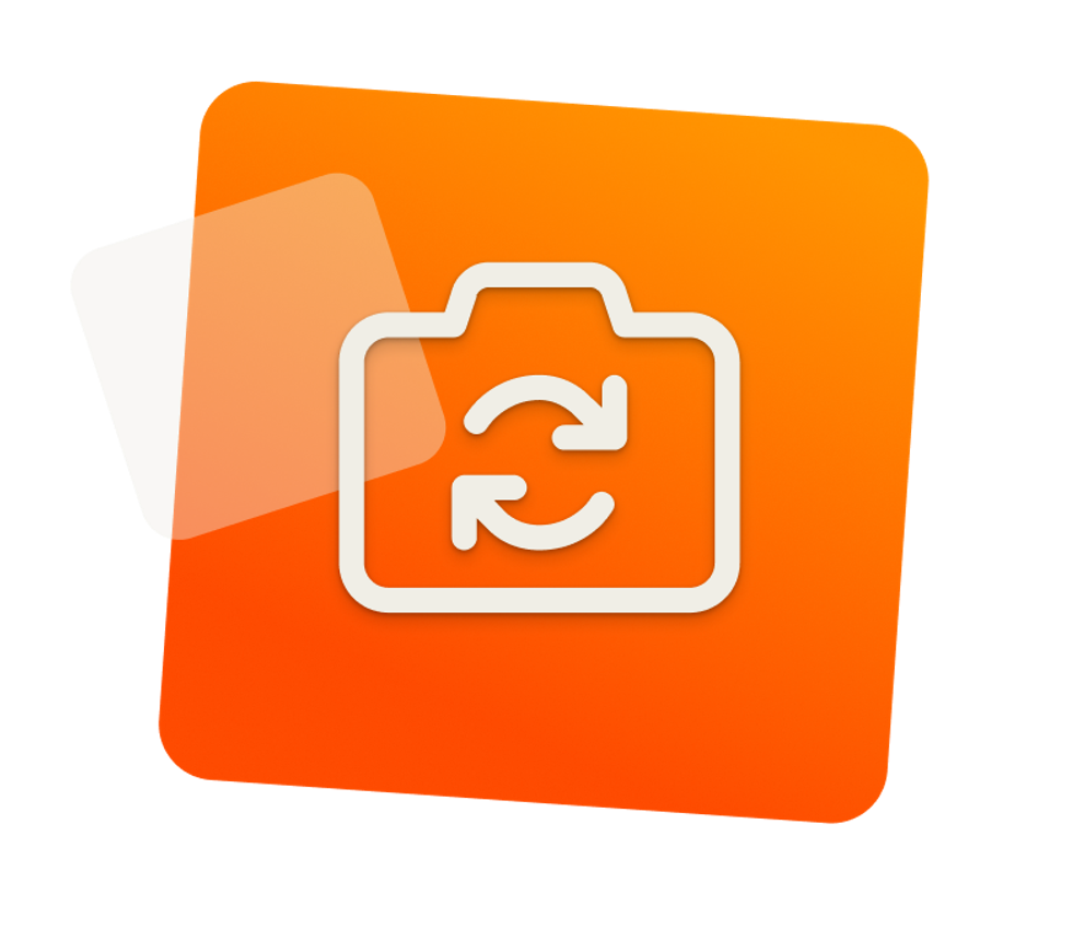 Icon camera orientation